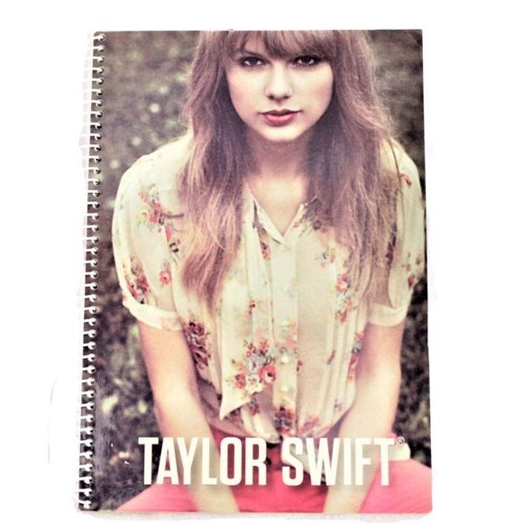 Taylor Swift Other - Taylor Swift 2012 Official Spiral Notebook Measures 5.75" x 8.25"